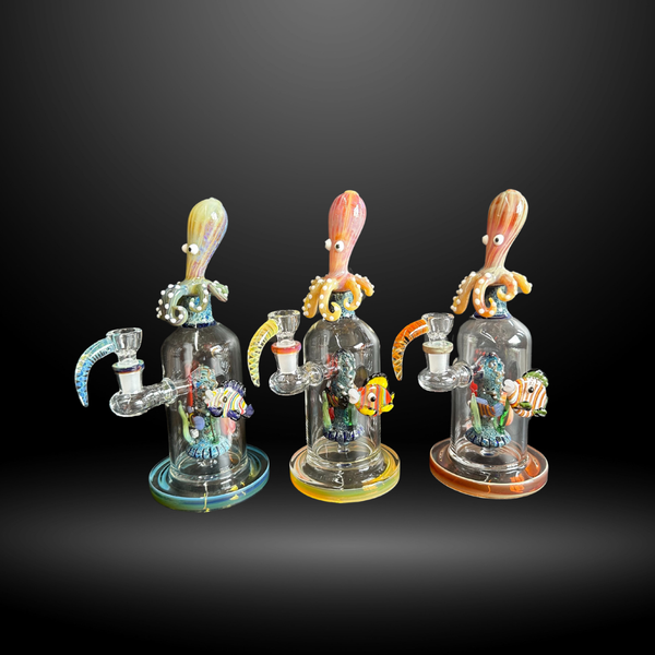 Octo Head Water Pipe (ES 23253A)