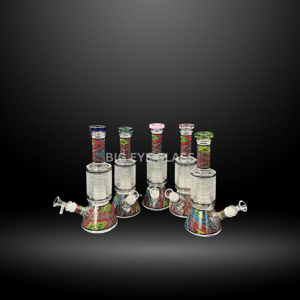 8" ColorSplash Bong (ES 24394)
