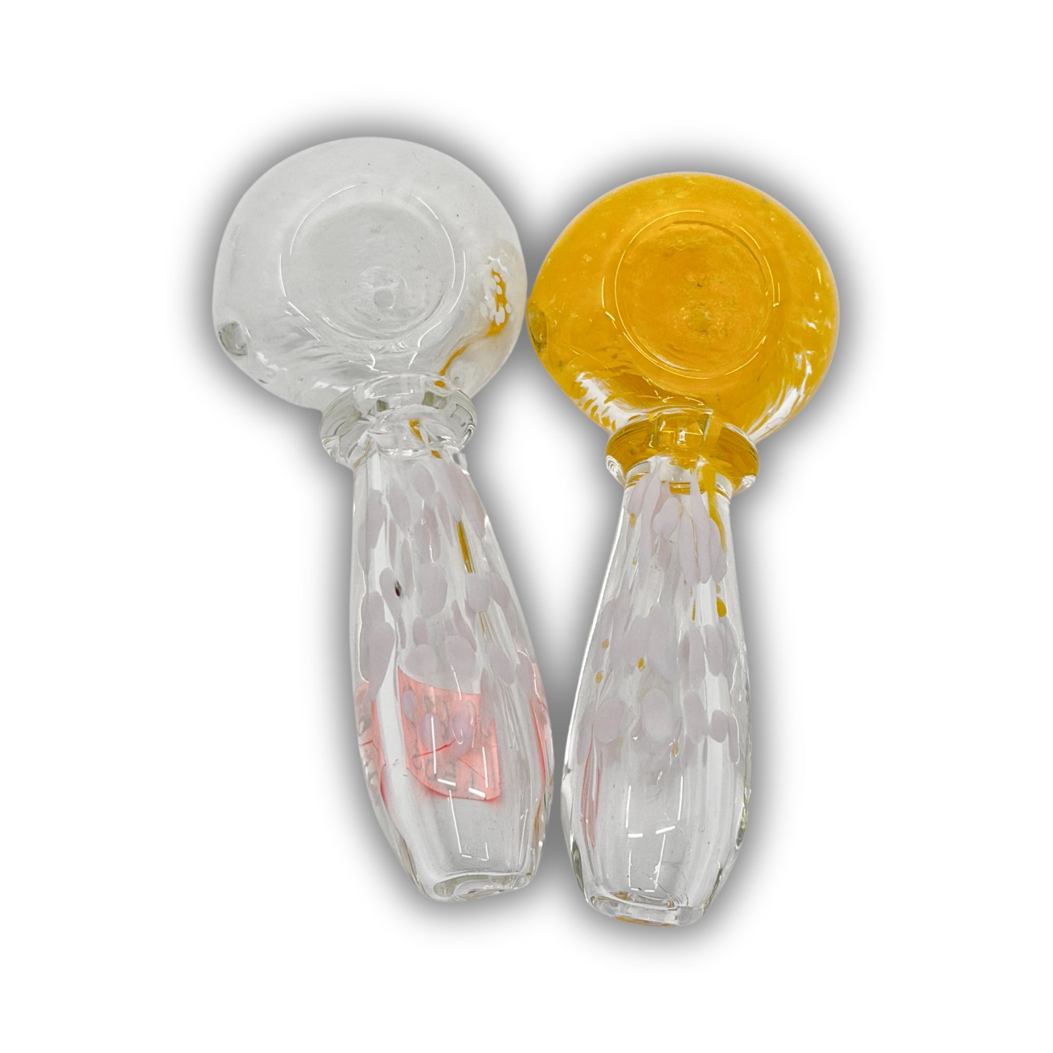 3" Frit Glass Hand Pipe [BB-633]