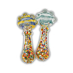 4" Confetti Hand Pipe [BB-624]