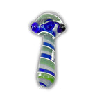 4" Color Stripe Hand Pipe [BB-426]