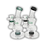 6.5" Mini Curved Neck Water Pipe [ES-2564]