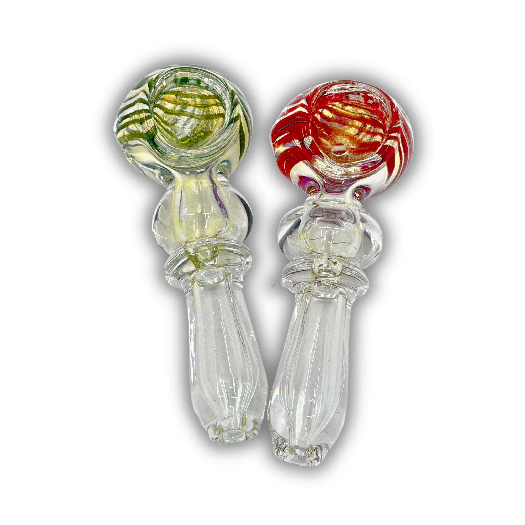 3" Fumed Swirl Hand Pipe [BB-580]