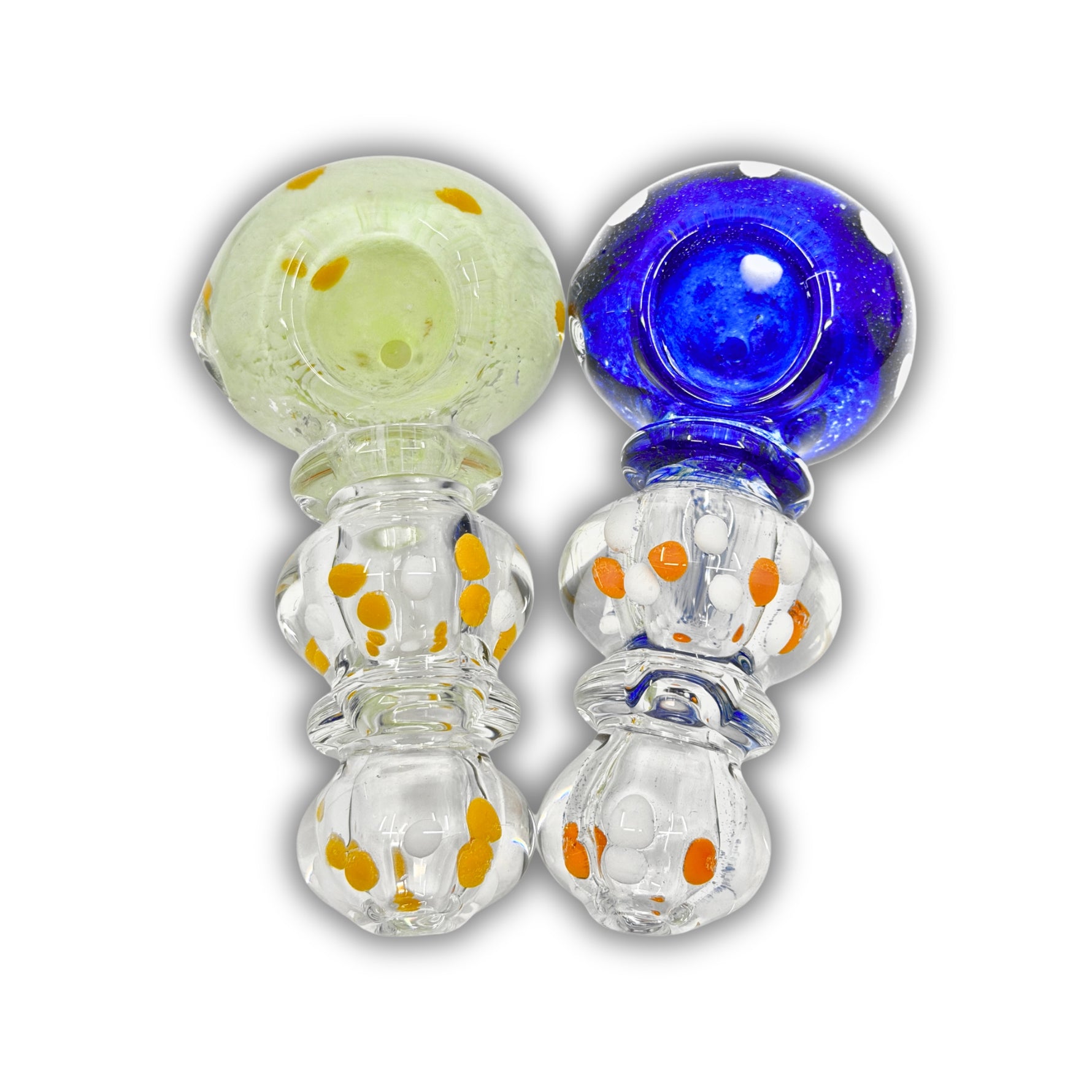4" Polka Dot Hand Pipe [BB-588]