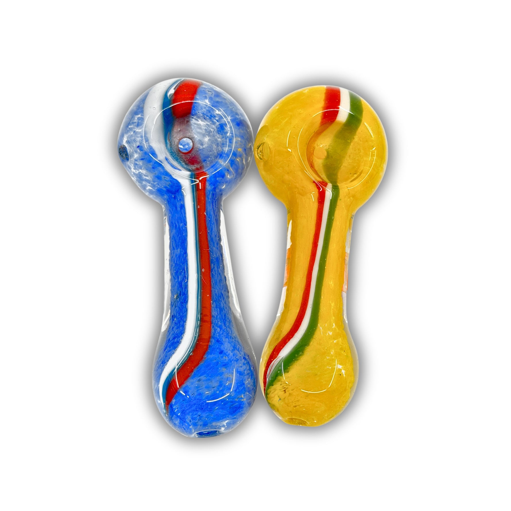 3" Color Stripe Hand Pipe [BB-511]