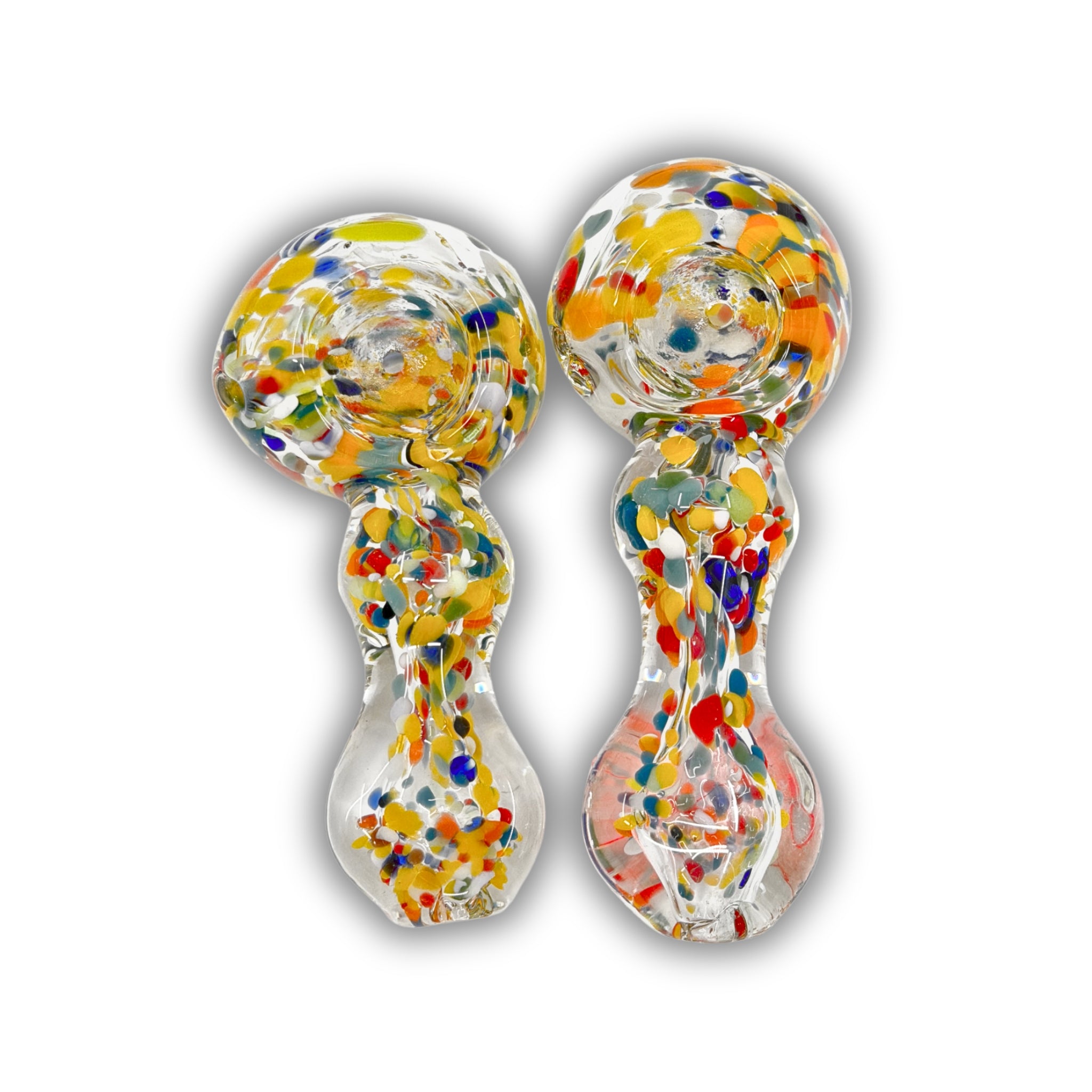 2.5" Confetti Glass Hand Pipe [BB-634]