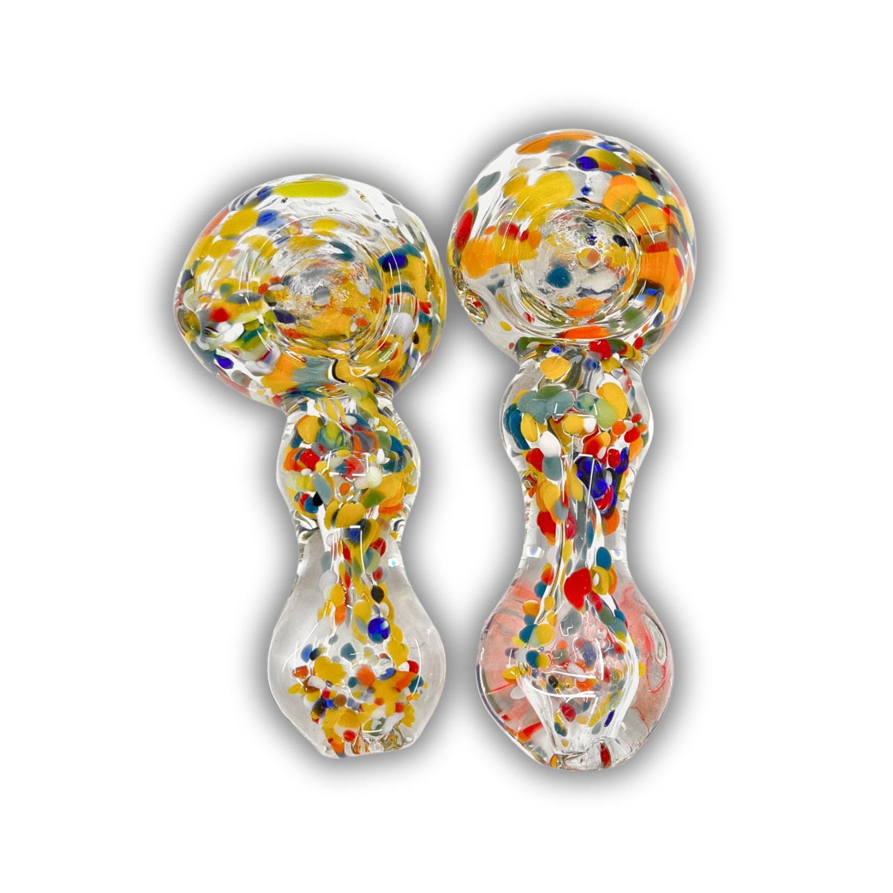 2.5" Confetti Glass Hand Pipe [BB-634]