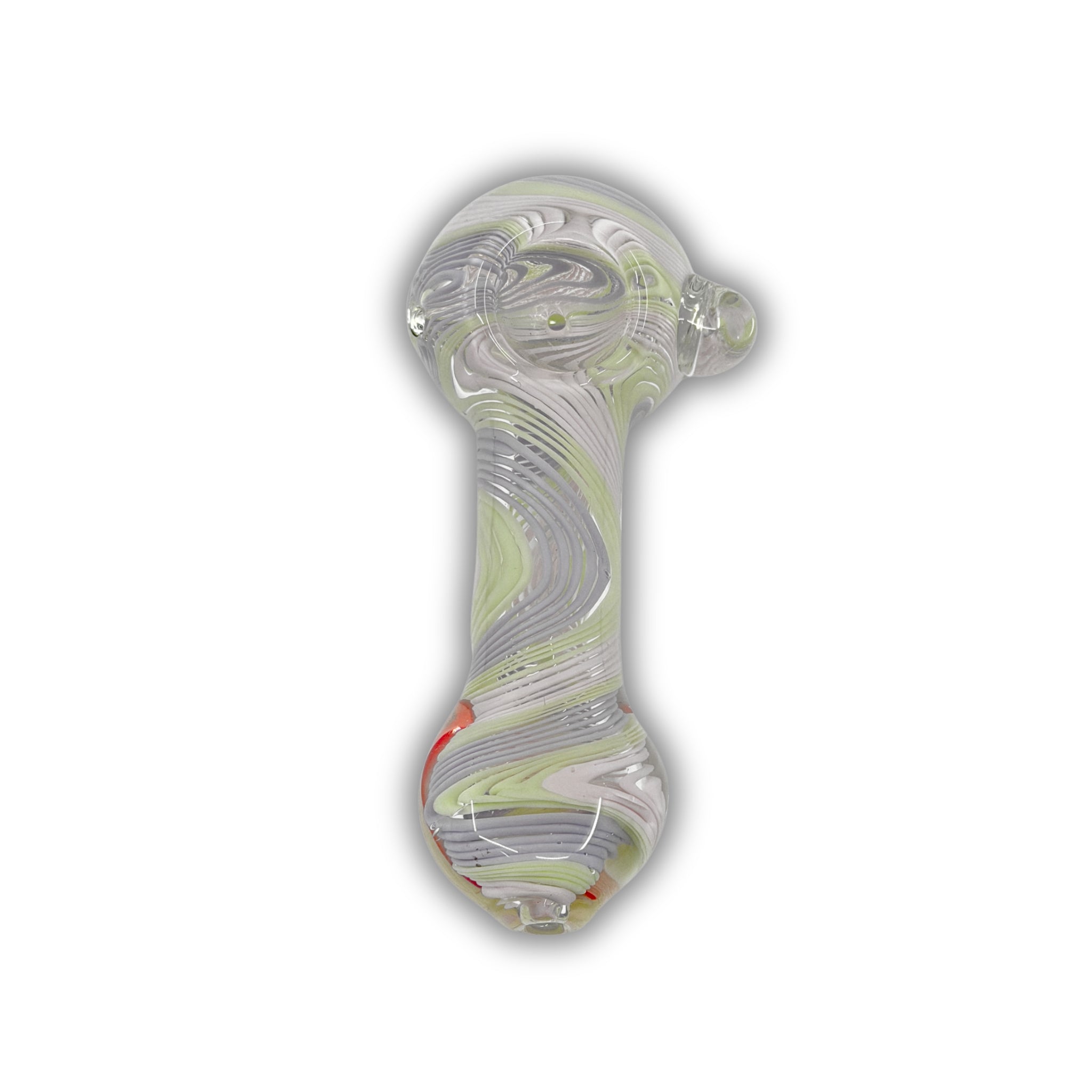 4" Swirl Line Hand Pipe [BB-577]