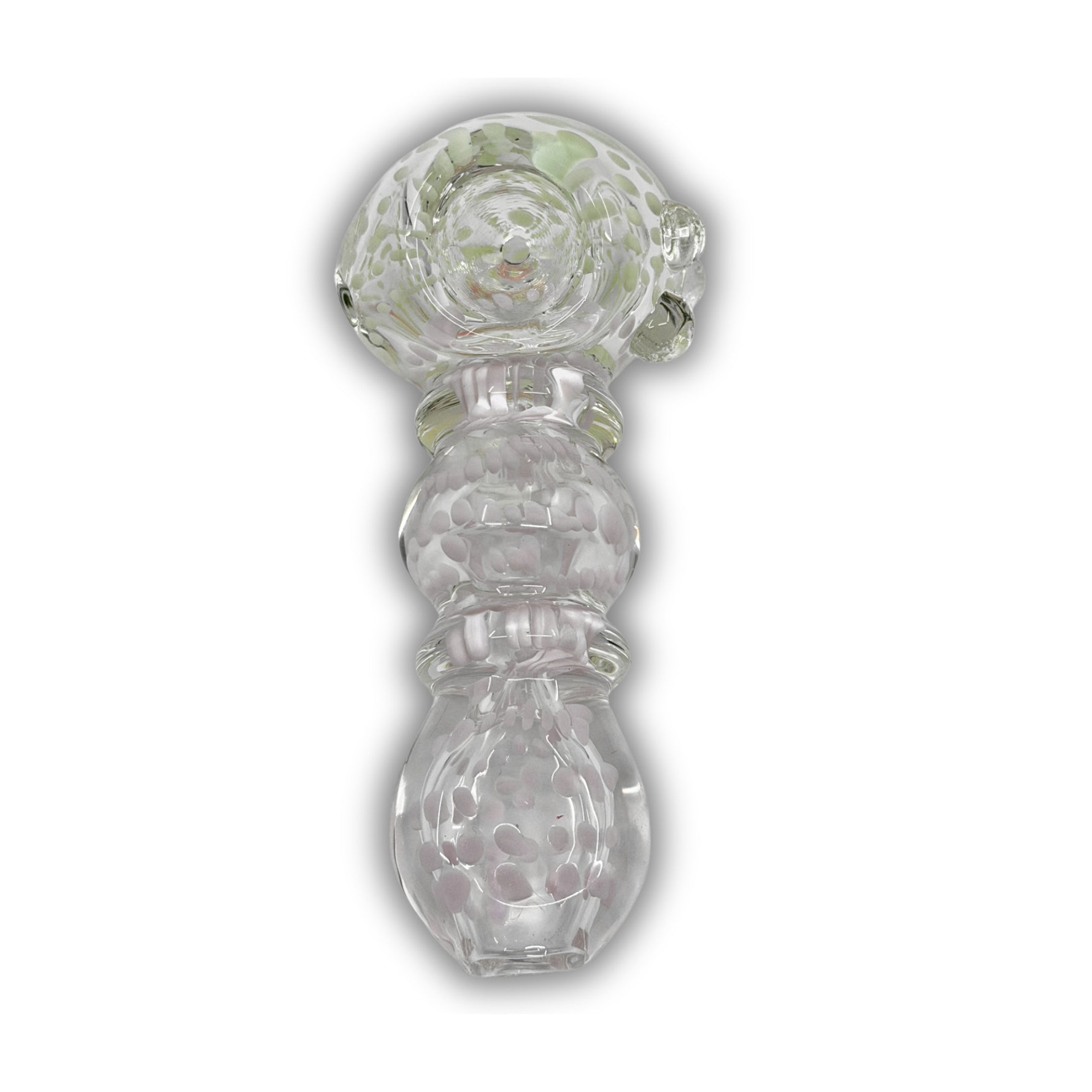 4" Frosted Dot Hand Pipe [BB-524]