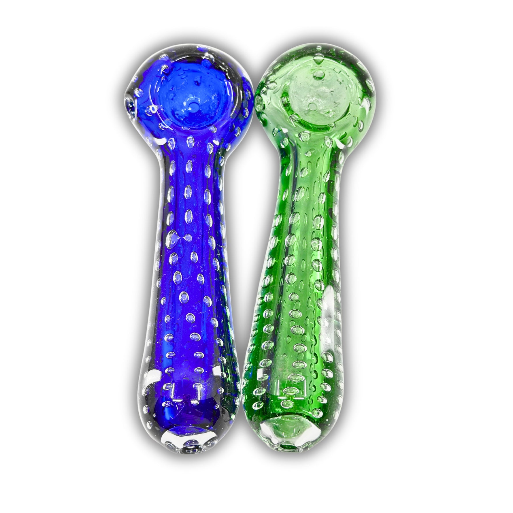4" Bubble Dot Hand Pipe [MH-33]