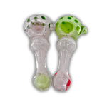 4" Pastel Spotted Hand Pipe [BB-476]