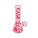 10" Valentine Hearts Beaker Bong [ES-25537]