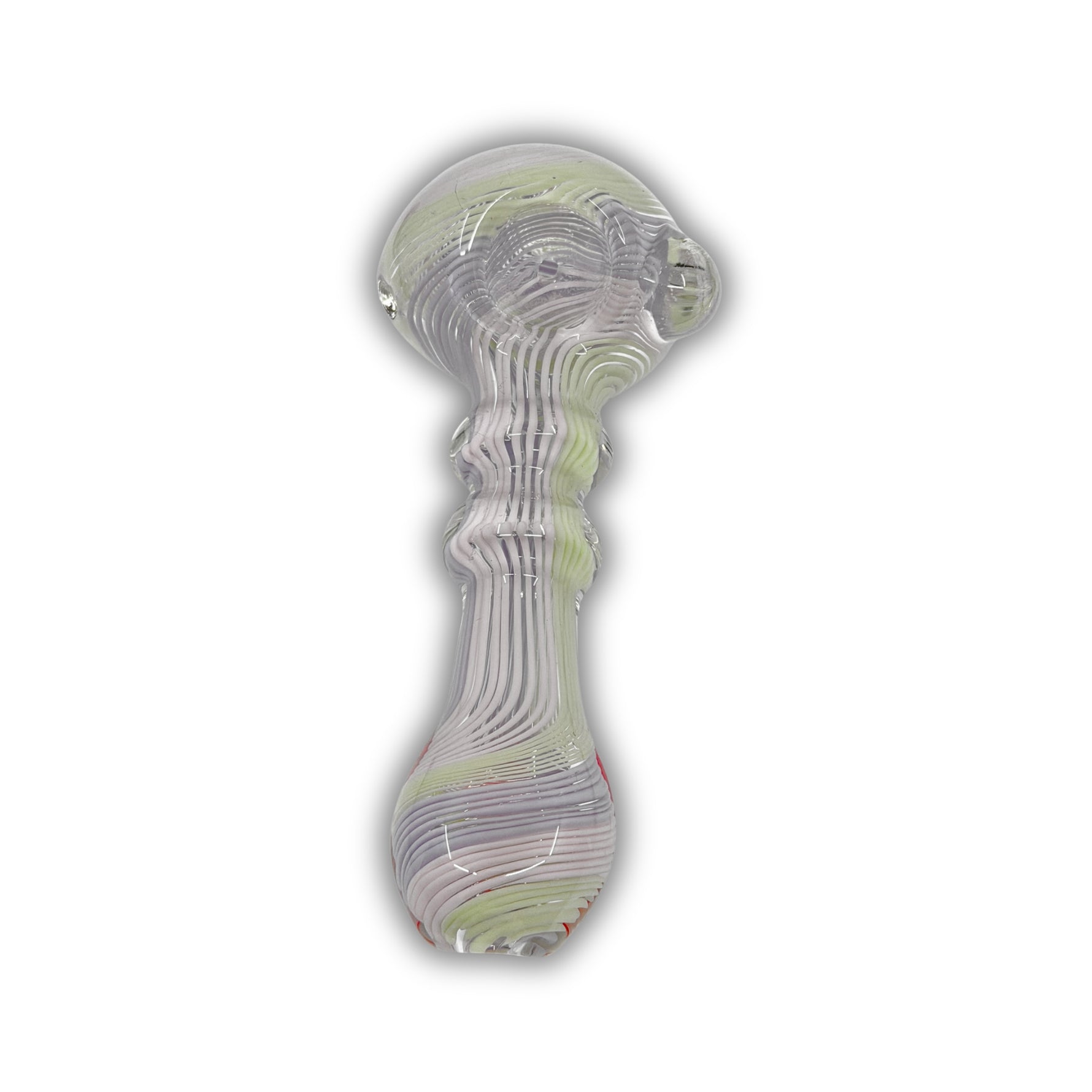 4" Pastel Spiral Hand Pipe [BB-549]