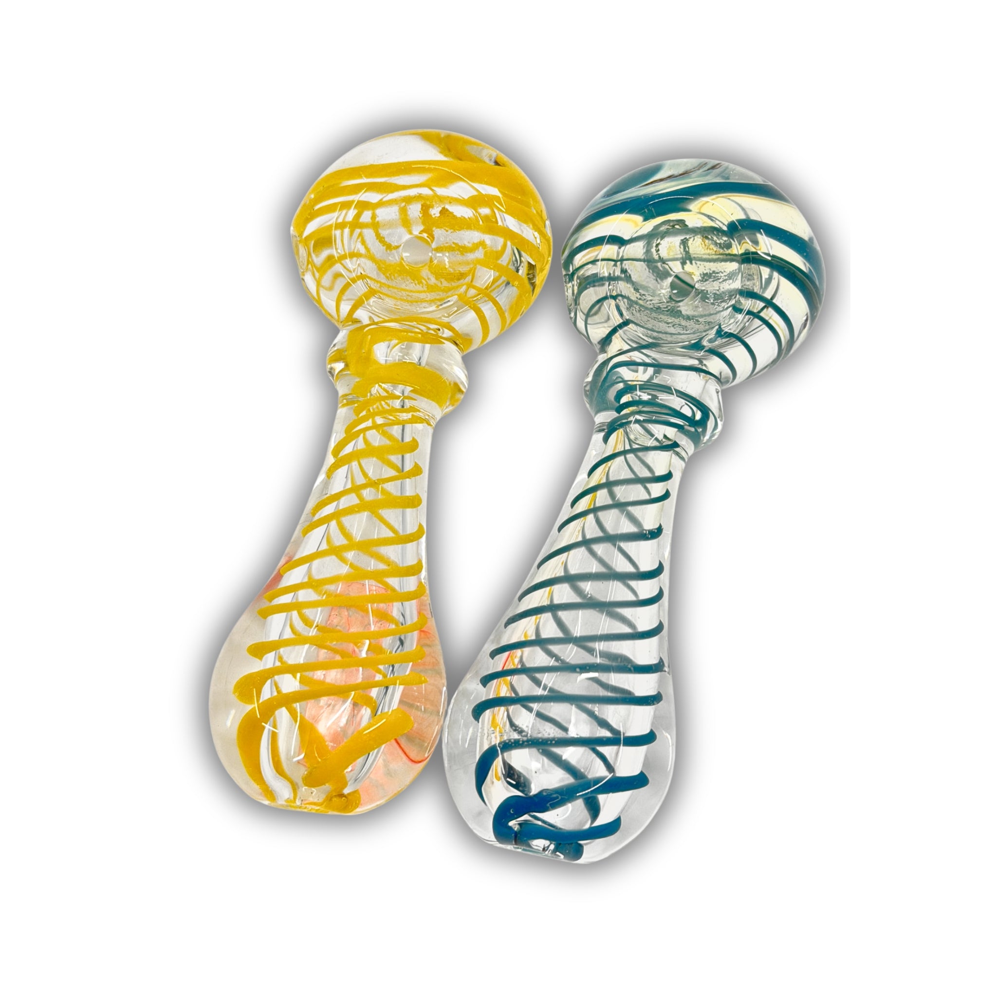 3" Ribbon Spiral Hand Pipe [BB-457]