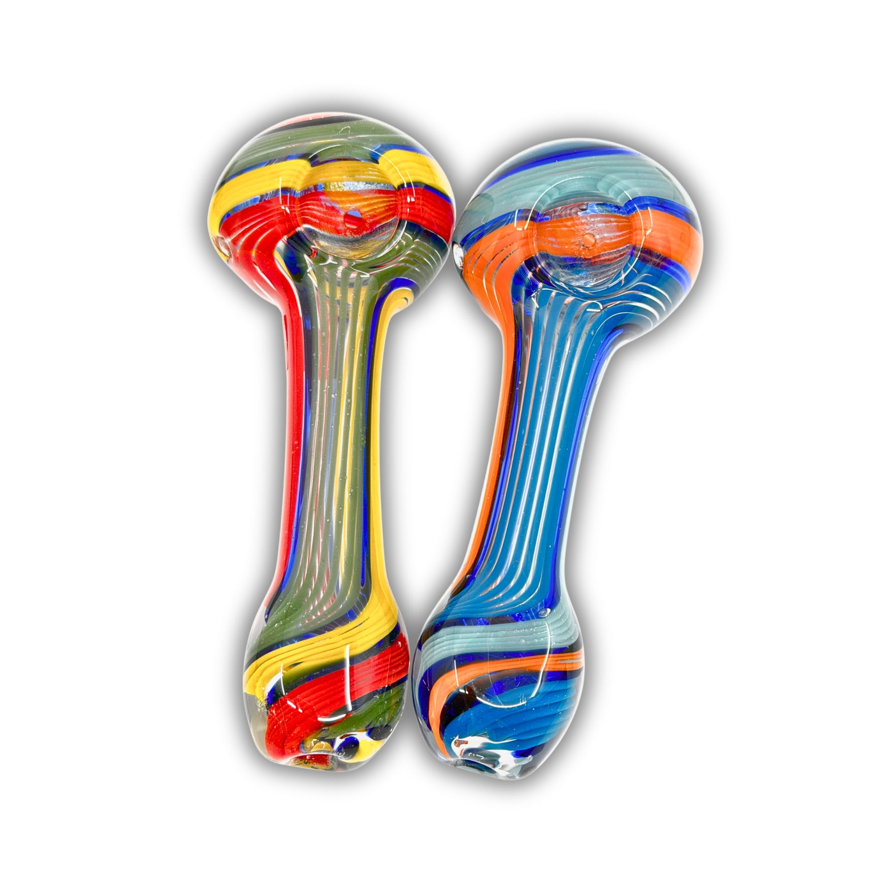 4" Swirl Design Hand Pipe [BB-643]