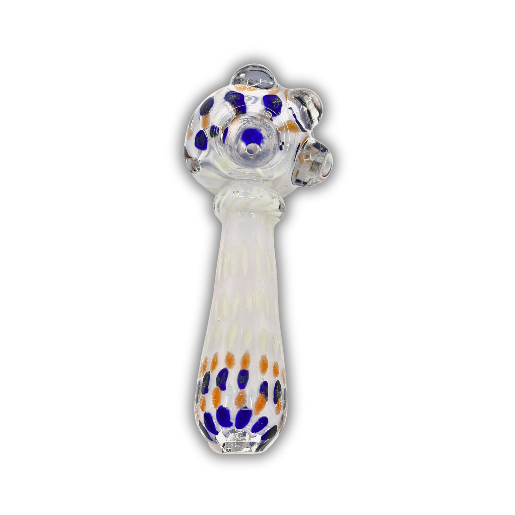 4" Marble Dot Hand Pipe [BB-642]