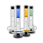 16" Straight Tube Perc Water Pipe [RL-2359]