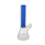 16" Blue Mosaic Beaker Bong [HXCP-025]