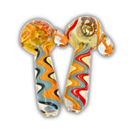 4" Retro Wave Hand Pipe [BB-587]