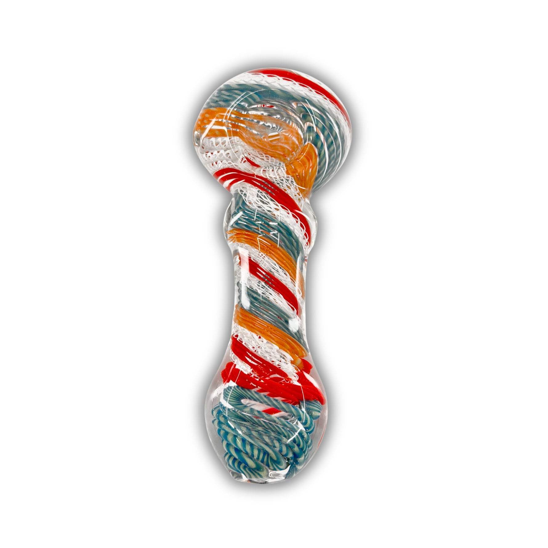 4" Twisted Linework Hand Pipe [BB-522]