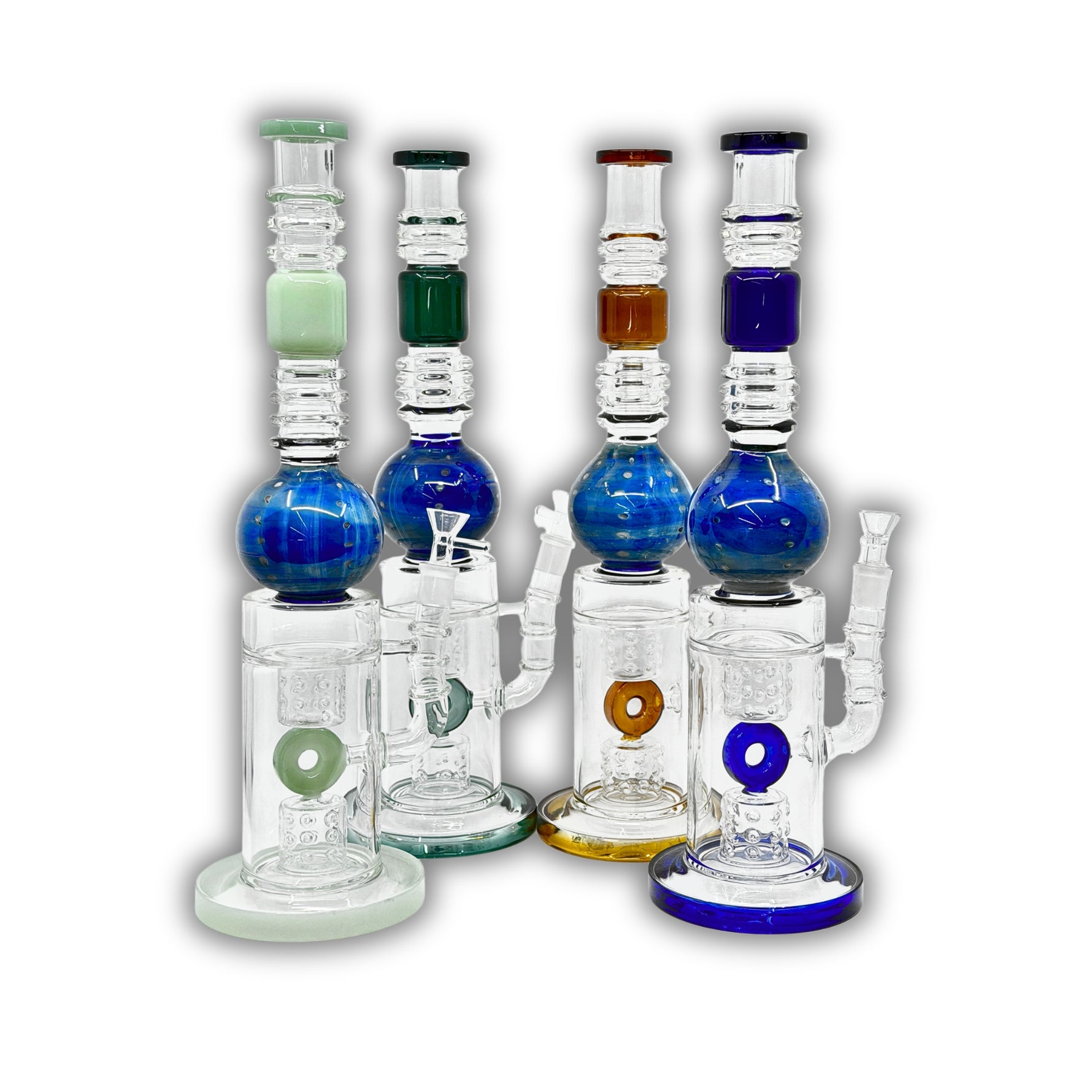 17" Galaxy Sphere Recycler Water Pipe [HXCP-008]