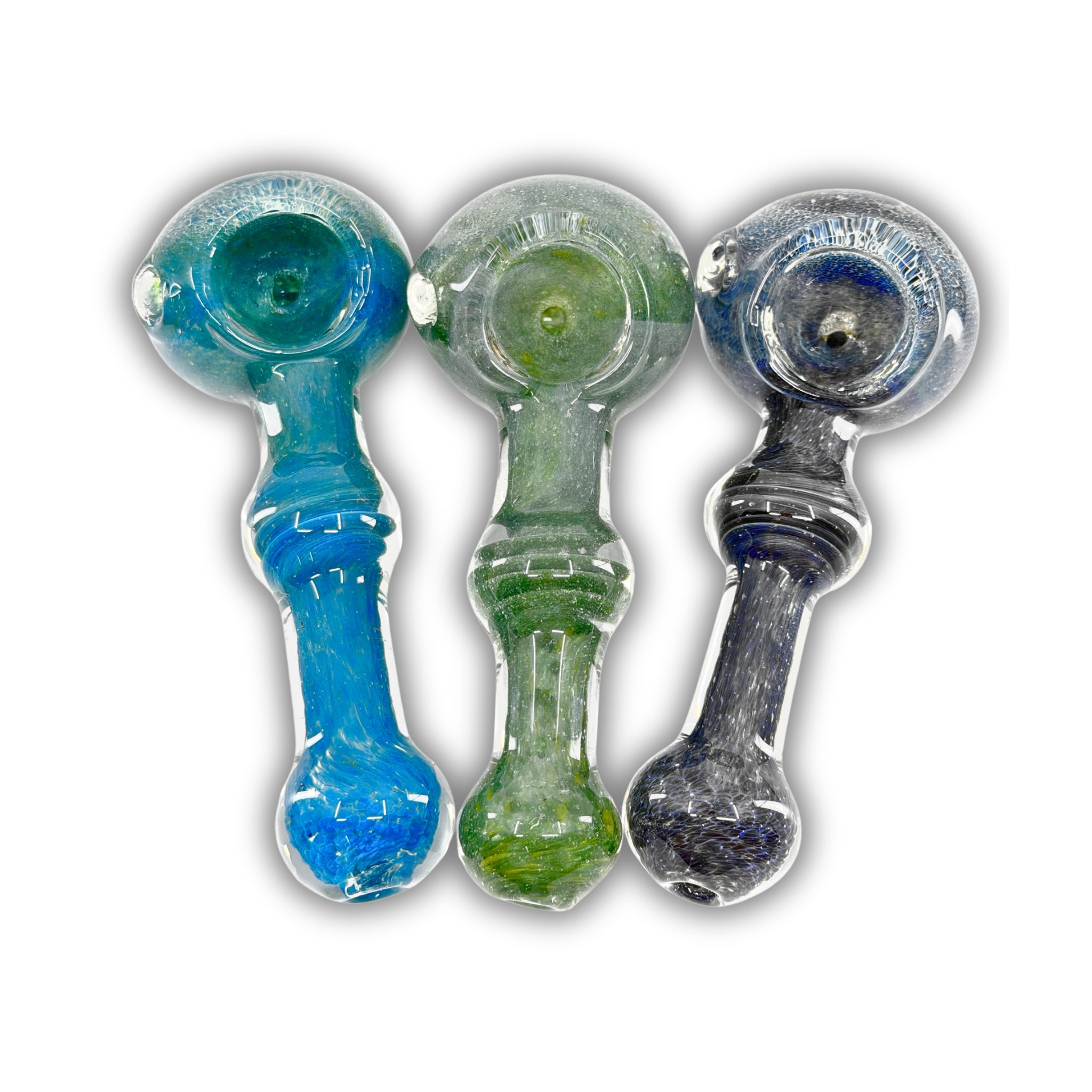 3" Shimmer Glass Hand Pipe [RK-3]
