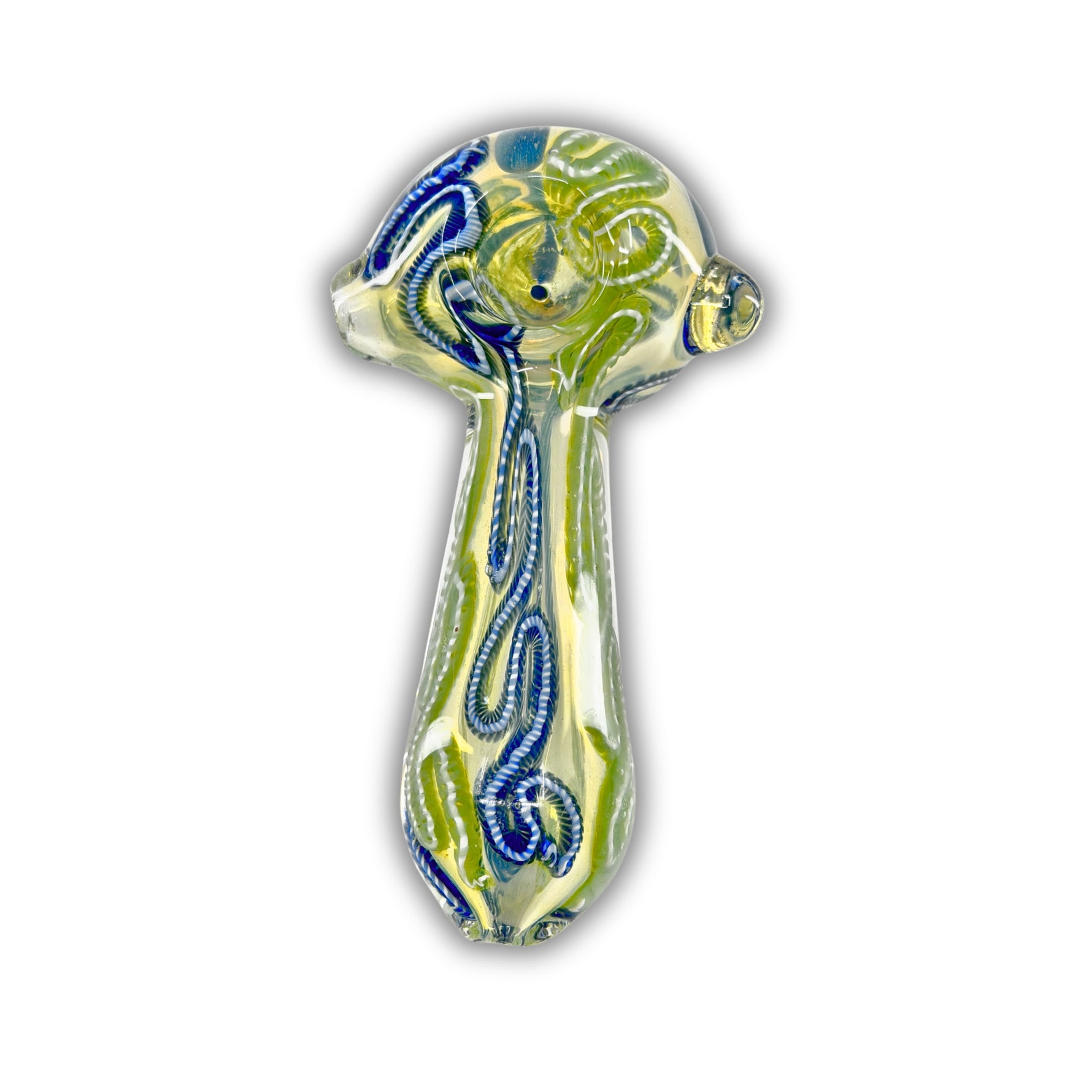 4" Ribbon Swirl Hand Pipe [BT-494]