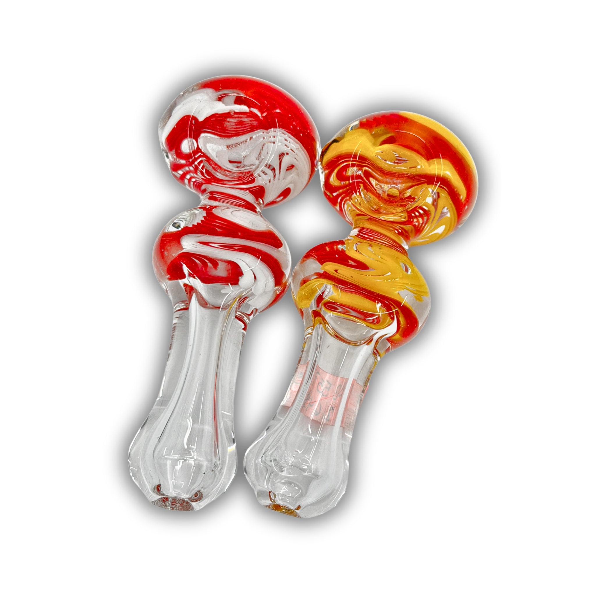 3" Swirl Bubble Hand Pipe [BB-557]