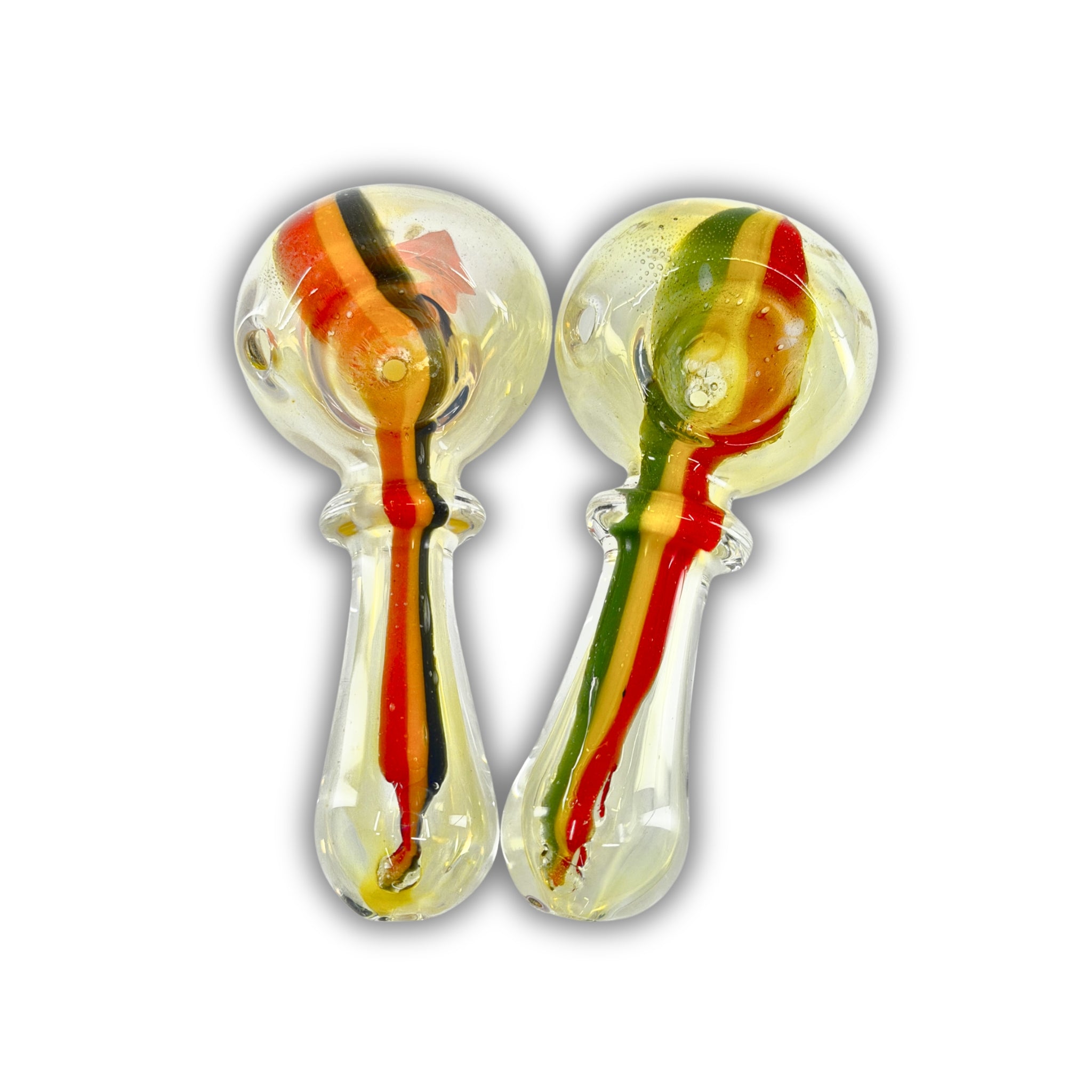 3" Rasta Stripe Hand Pipe [RK-8]