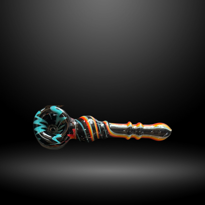 Stripped and Swirl Hand Pipe - Wholesale Smoking Pipe Los Angeles California

