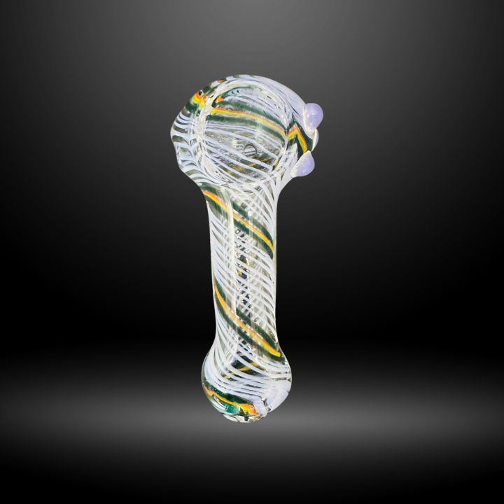 2.5" Purple Sprial Hand Pipe