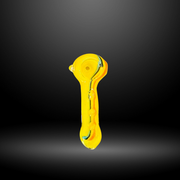 2.5" Yellow Colorfull Hand Pipe