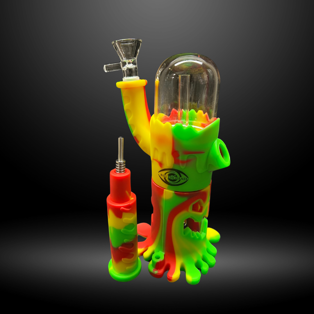 Neon Blaze Silicone Pipe (SLP 02)