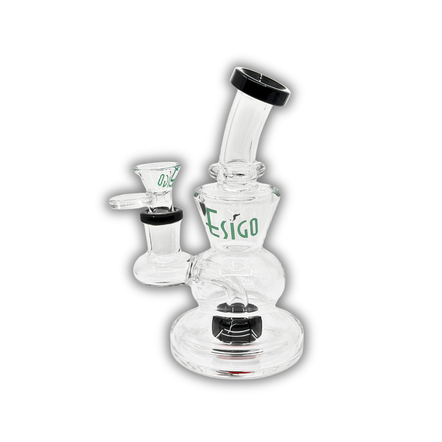 6.5" Mini Curved Neck Water Pipe [ES-2564]