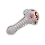 4" Rasta Stripe Hand Pipe [BB-618]