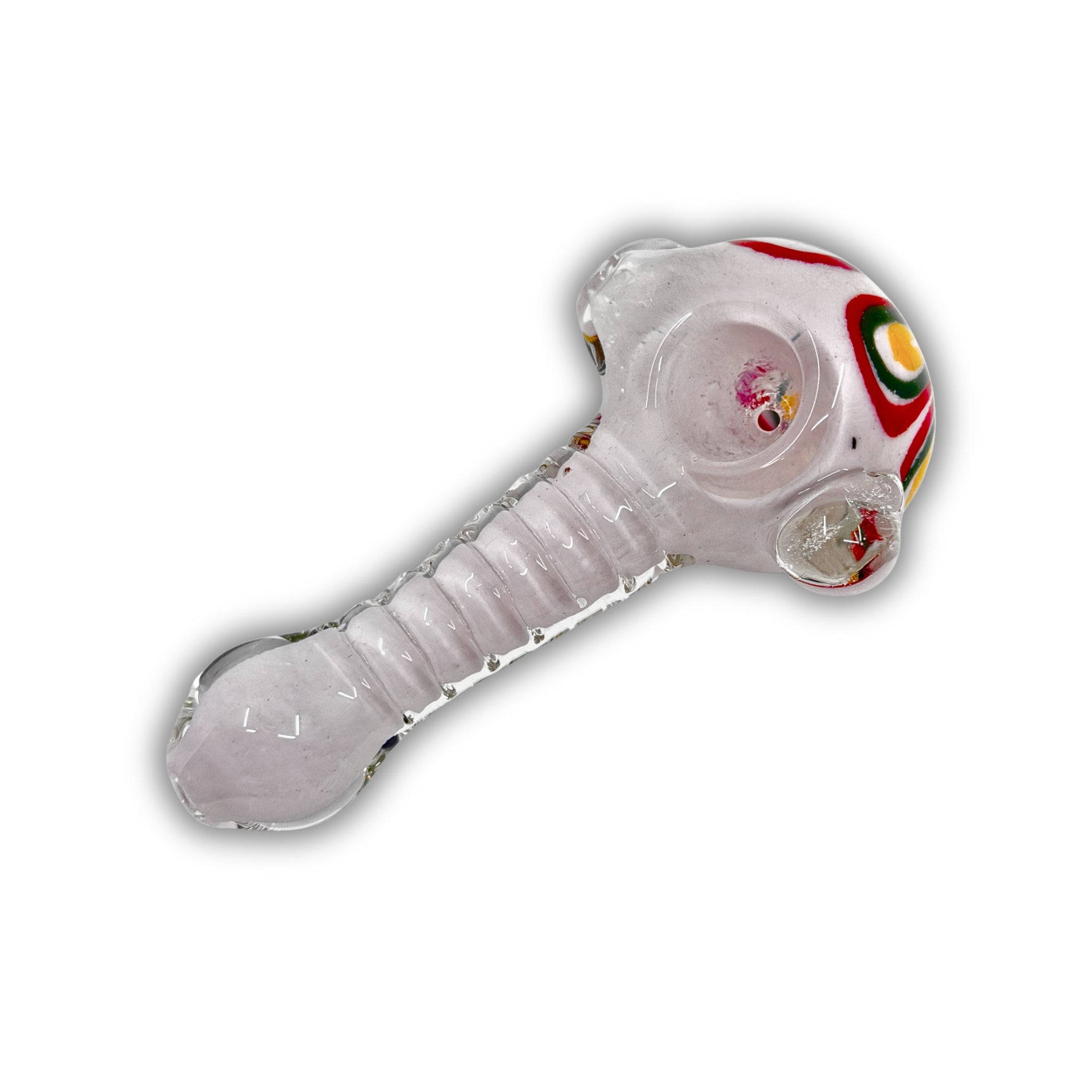 4" Rasta Stripe Hand Pipe [BB-618]