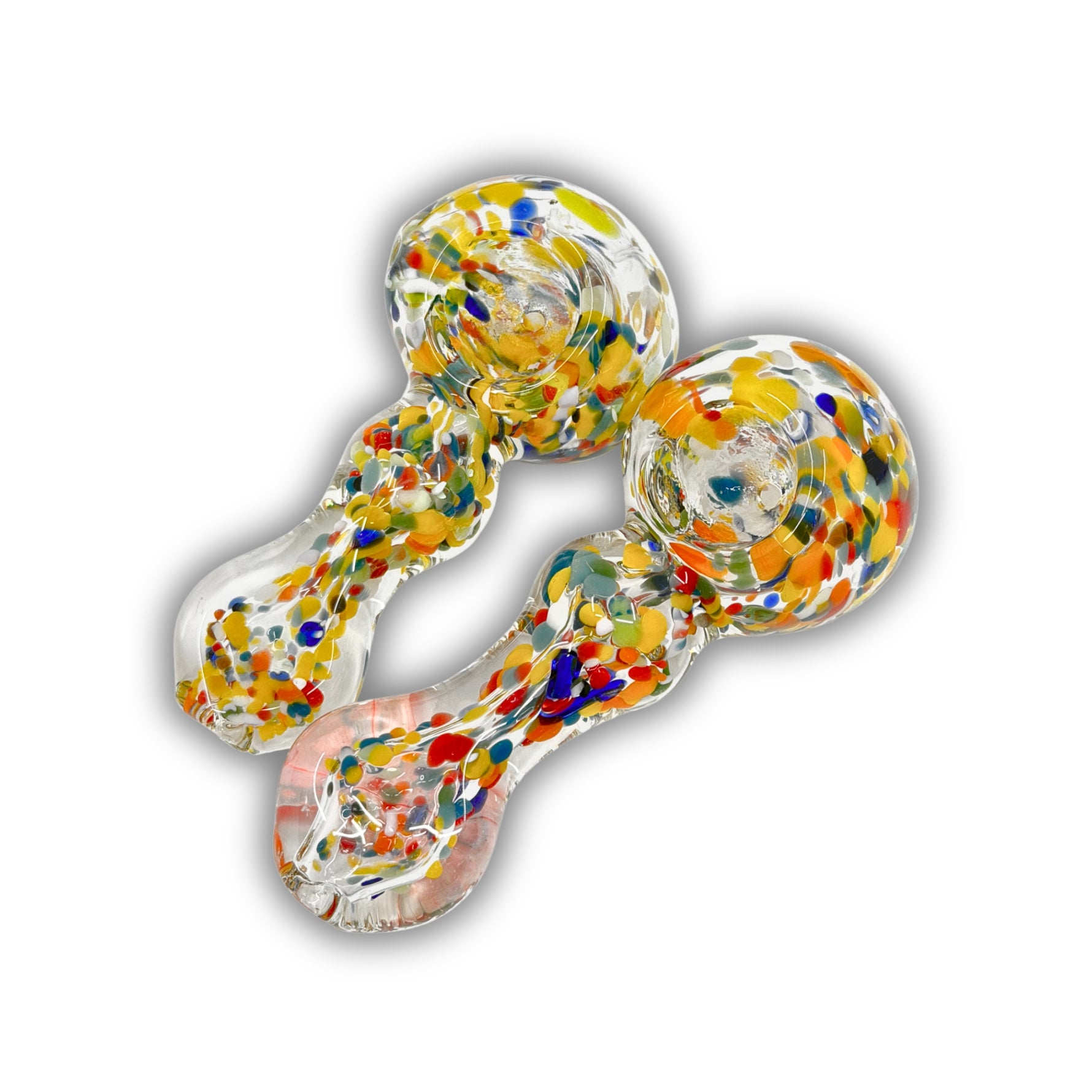 2.5" Confetti Glass Hand Pipe [BB-634]