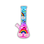 10" Rainbow Dreams Beaker Bong [ES-25401]