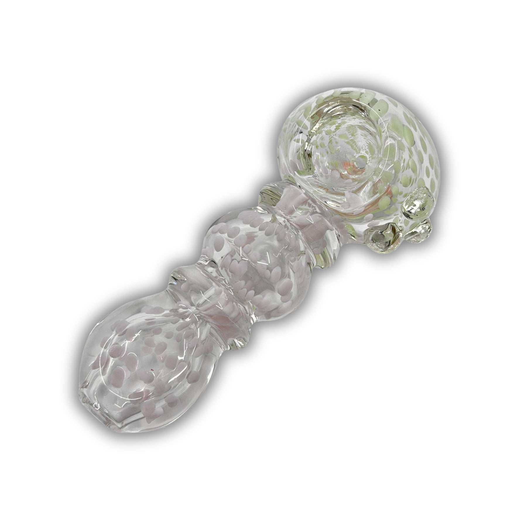 4" Frosted Dot Hand Pipe [BB-524]