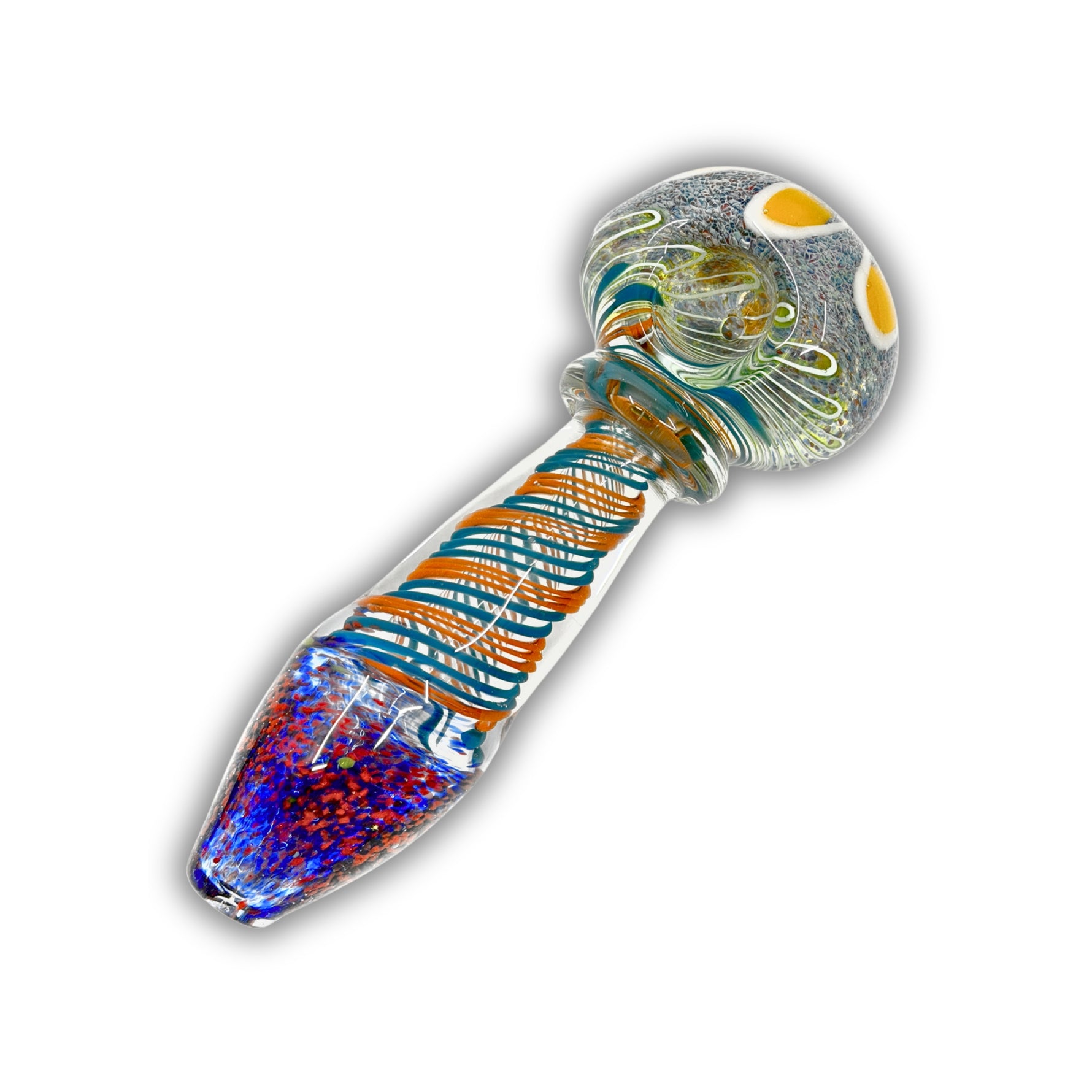 4" Color Wrap Hand Pipe [BB-520]