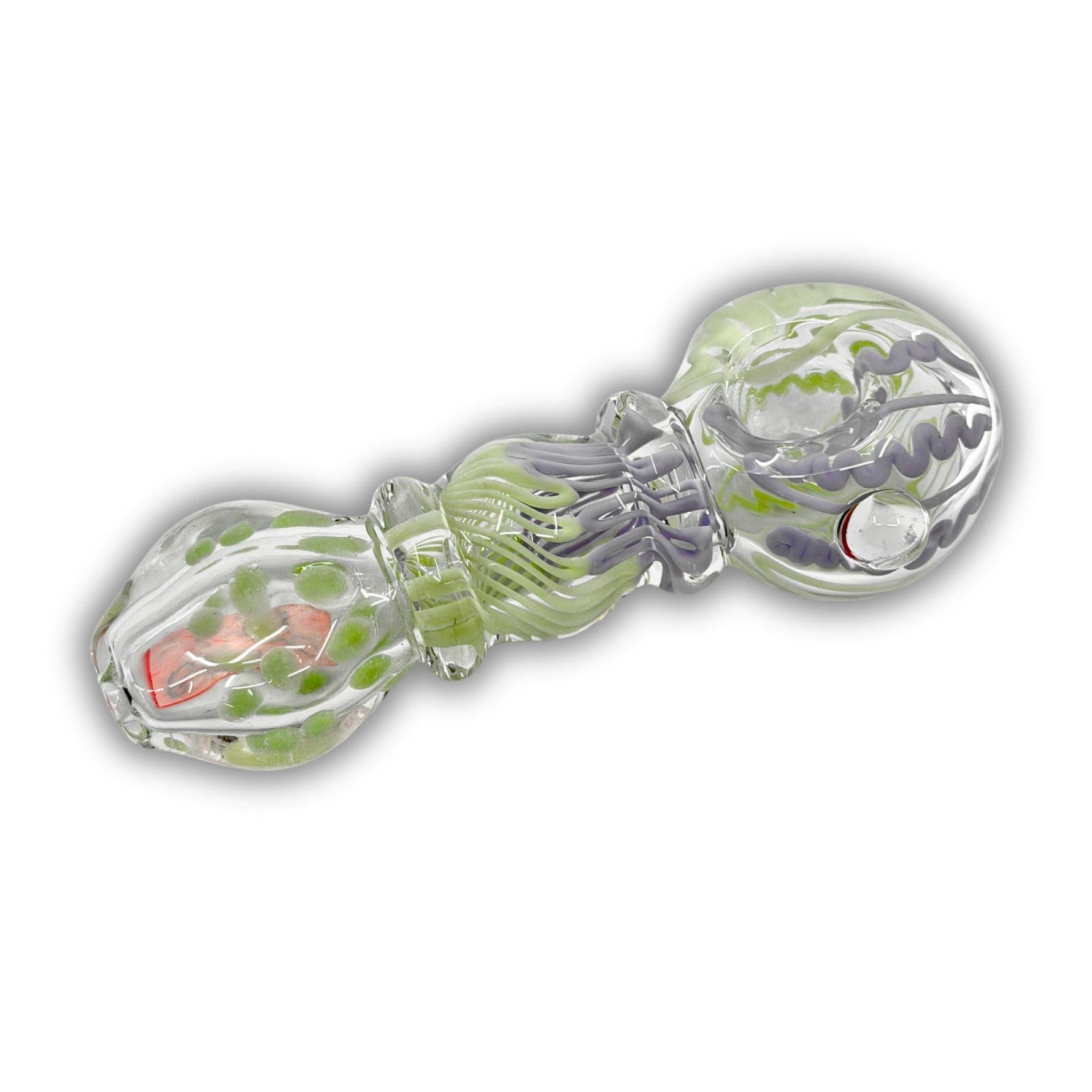 4" Dot & Linework Hand Pipe [BB-550]