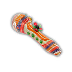 4" Flower Accent Hand Pipe [BB-467]
