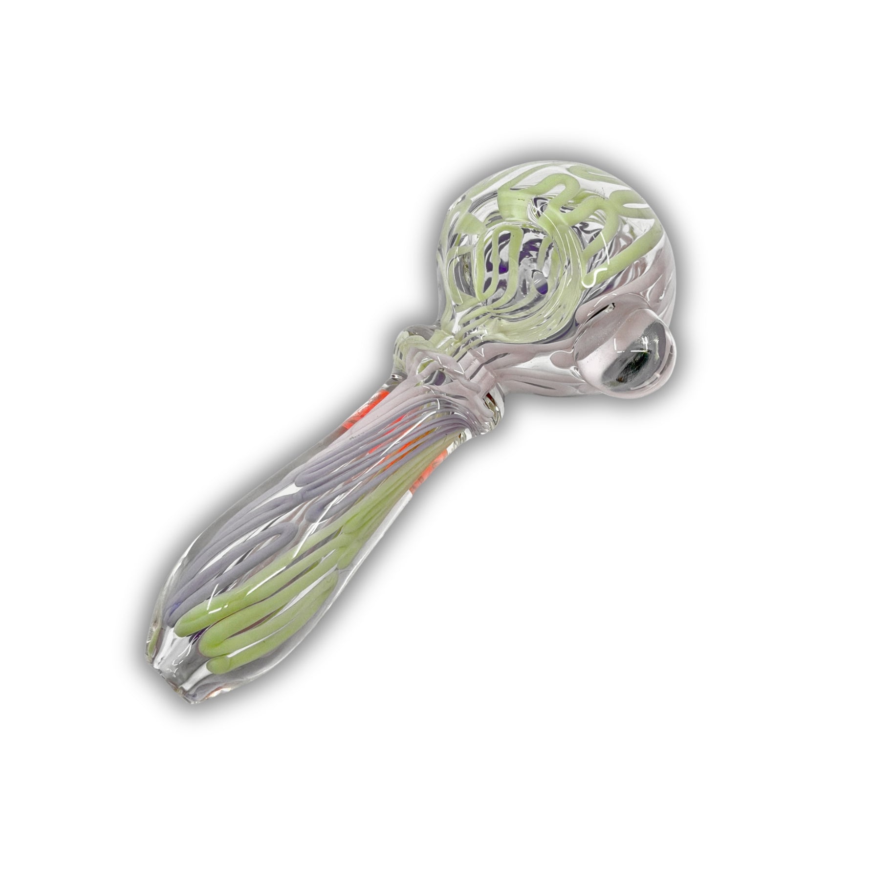 4" Pastel Wig Wag Hand Pipe [BB-611]