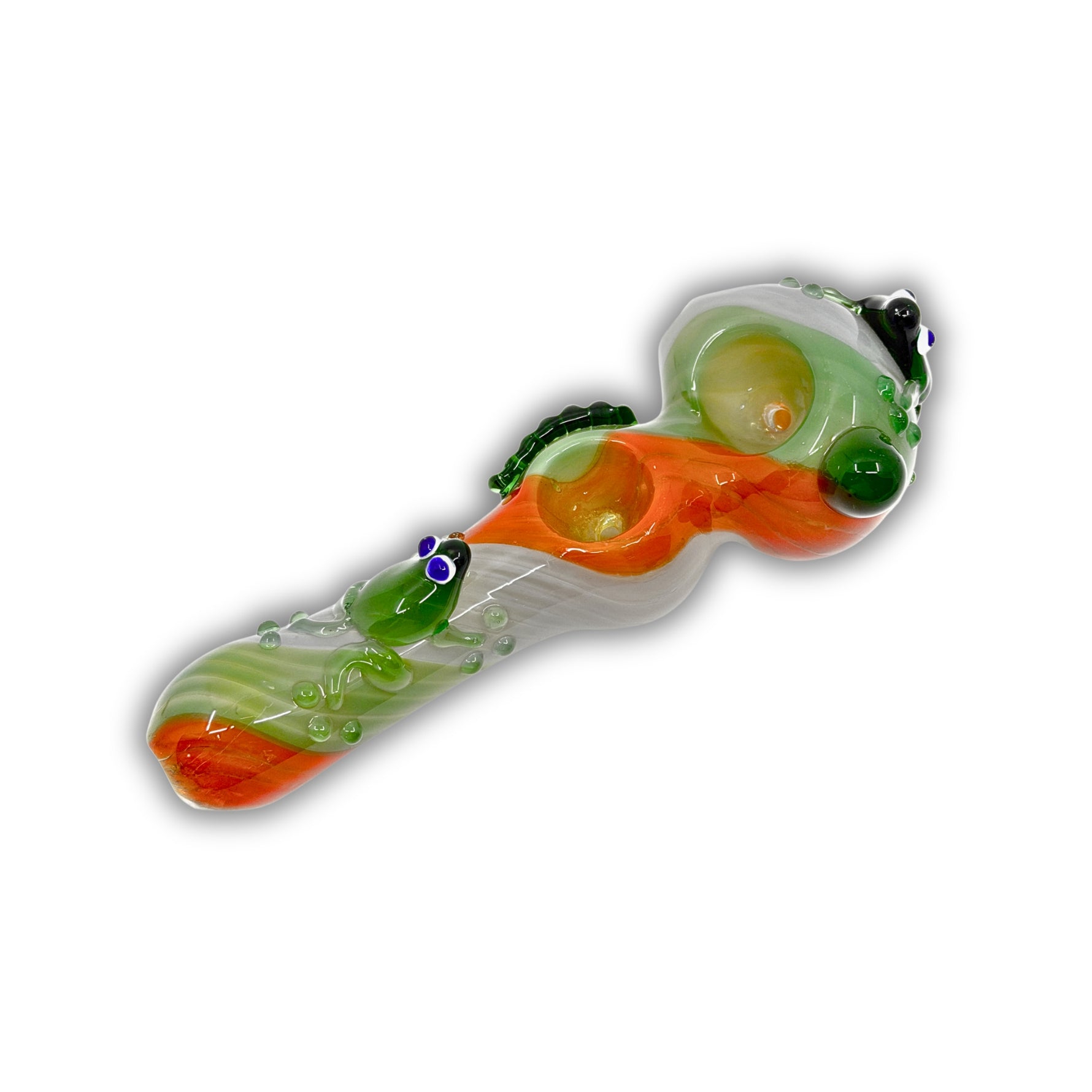 4" Frog Themed Hand Pipe [BB-562]