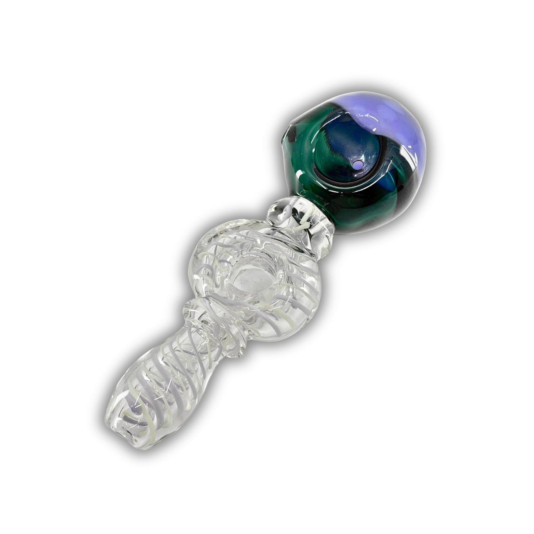 4" Fumed Donut Hand Pipe [BB-523]