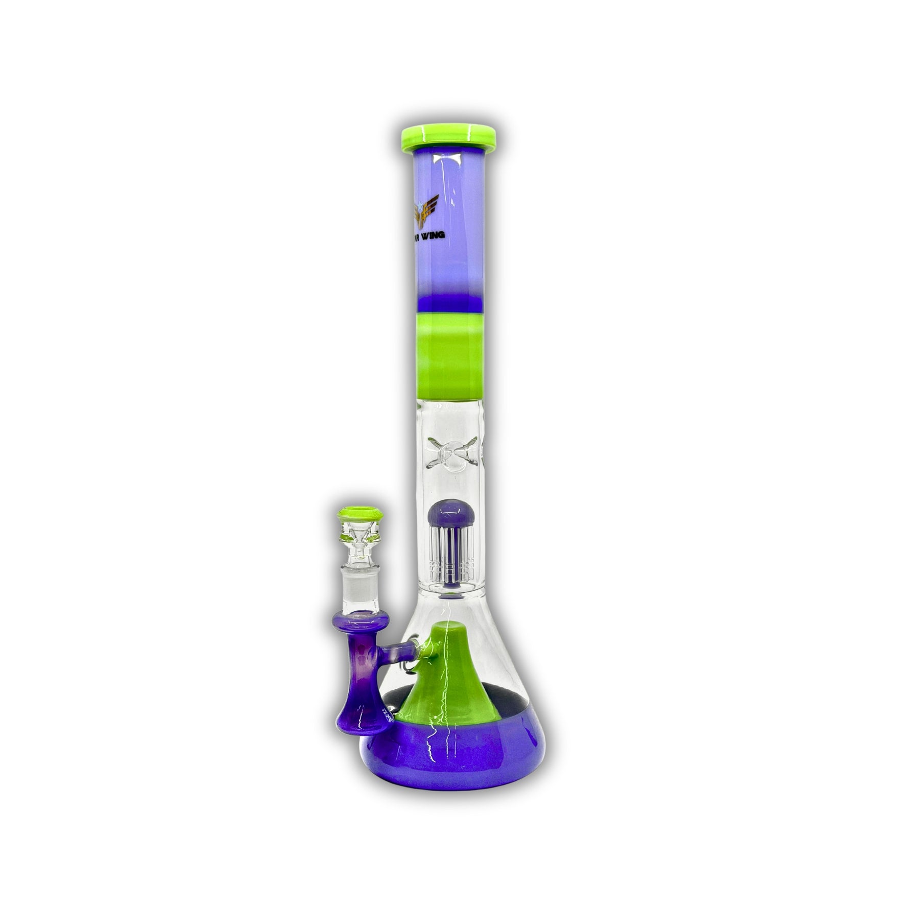 18" Tree Perc Beaker Bong [WP-9263]