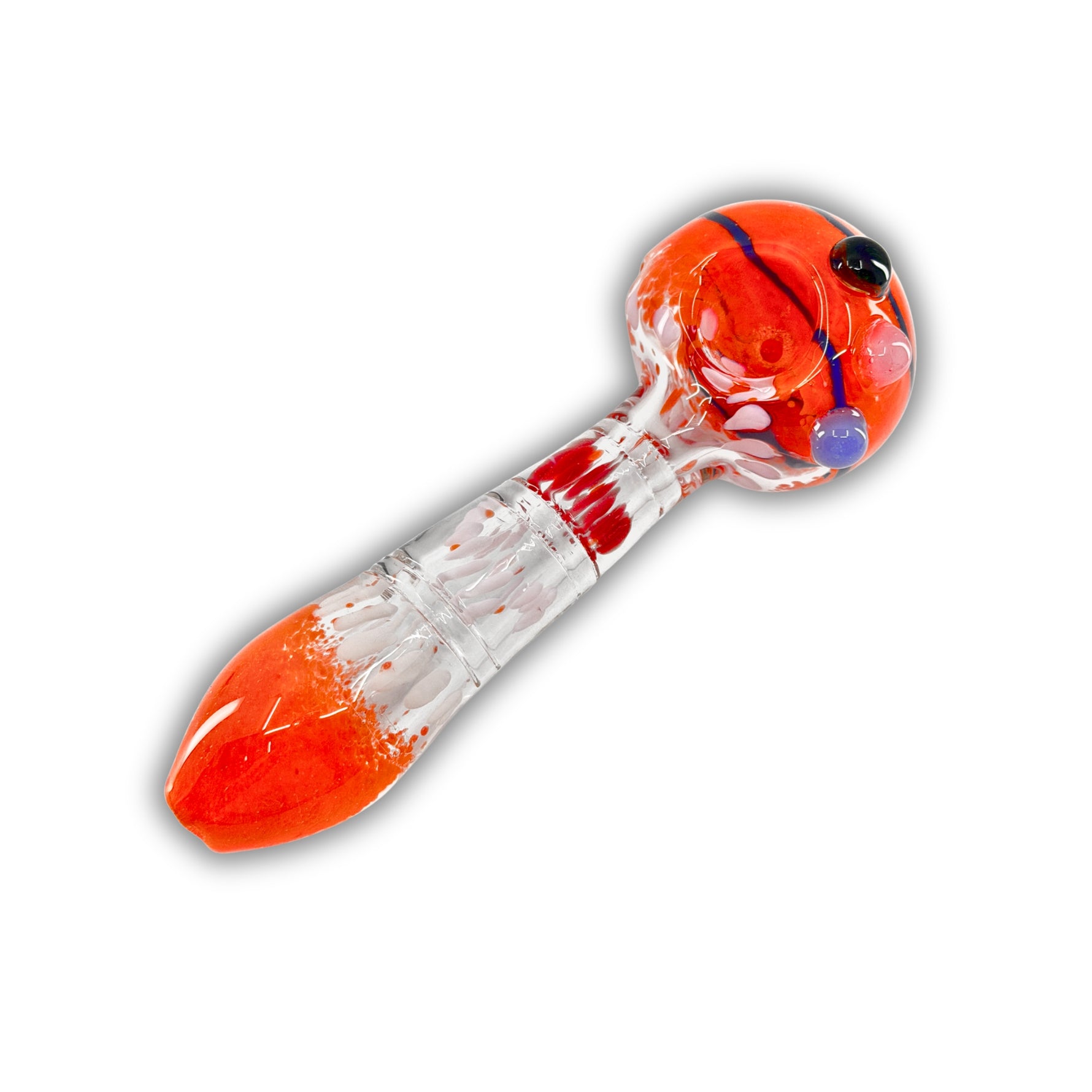 4" Fritted Spoon Hand Pipe [BB-475]
