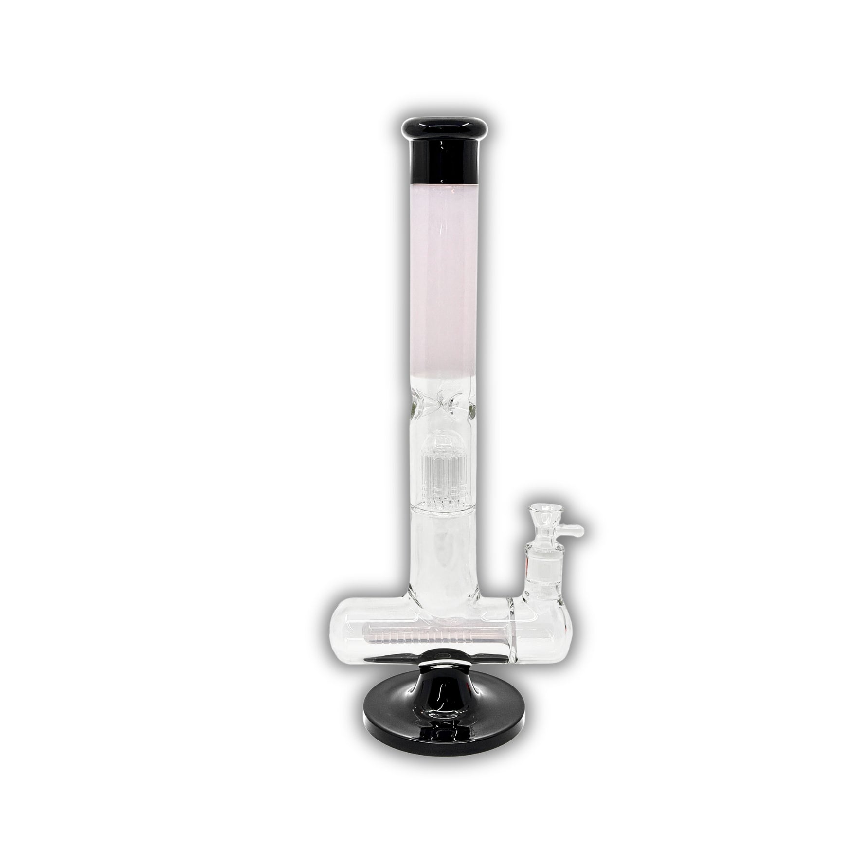 16" Straight Tube Perc Water Pipe [RL-2359]