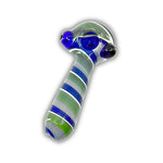 4" Color Stripe Hand Pipe [BB-426]