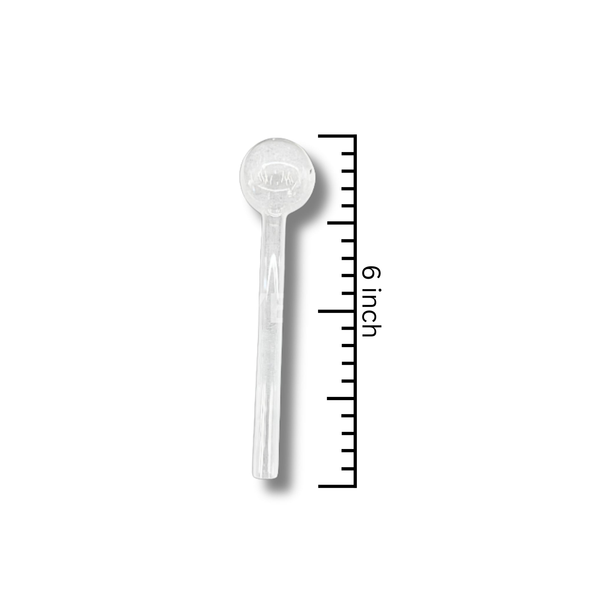 6" Jumbo Clear Oil Burner Pipe [6" JUMBO CLEAR]